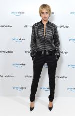 CARA DELEVINGNE at Carnival Row for Prime Video Presents in London 10/02/2018
