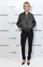 CARA DELEVINGNE at Carnival Row for Prime Video Presents in London 10/02/2018