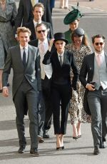 CARA DELEVINGNE at Wedding of Princess Eugenie of York and Jack Brooksbank at St. George