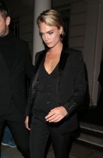 CARA DELEVINGNE Night Out in London 10/10/2018