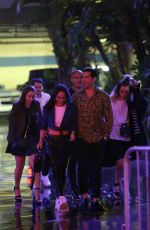 CARA SANTANA and Jesse Metcalfe at Staples Center in Los Angeles 10/12/2018