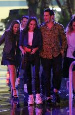 CARA SANTANA and Jesse Metcalfe at Staples Center in Los Angeles 10/12/2018