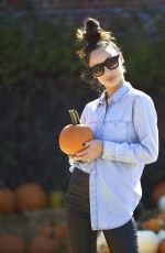 CARA SANTANA at a Pumpkin Patch in Los Angeles 10/15/2018