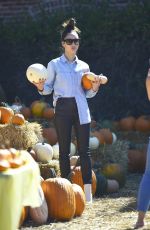CARA SANTANA at a Pumpkin Patch in Los Angeles 10/15/2018