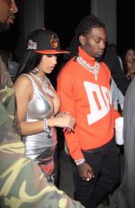 CARDI B Leaves Argyle Nightclub in Los Angeles 10/14/2018