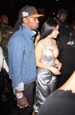 CARDI B Leaves Argyle Nightclub in Los Angeles 10/14/2018