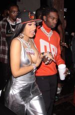 CARDI B Leaves Argyle Nightclub in Los Angeles 10/14/2018