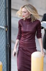 CAREY MULLIGAN Leaves Jimmy Kimmel Live in Los Angeles 10/24/2018