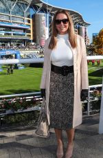 CAROL VONDERMAN at Qipco British Champions Day at Ascot Racecourse in Berkshire 10/20/2018