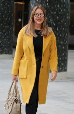 CAROL VORDERMAN Leaves ITV Studios in London 10/23/2018
