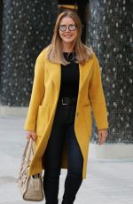 CAROL VORDERMAN Leaves ITV Studios in London 10/23/2018