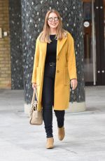 CAROL VORDERMAN Leaves ITV Studios in London 10/23/2018