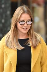 CAROL VORDERMAN Leaves ITV Studios in London 10/23/2018