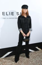 CAROLINE RECEVEUR at Elie Saab Fashion Show in Paris 09/29/2018