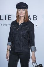 CAROLINE RECEVEUR at Elie Saab Fashion Show in Paris 09/29/2018