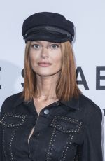 CAROLINE RECEVEUR at Elie Saab Fashion Show in Paris 09/29/2018