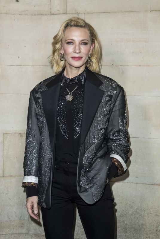 CATE BLANCHETT at Louis Vuitton Fashion Show in Paris 10/02/2018