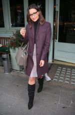CATHERINE TYLDESLEY Leaves Sexy Fish Restaurant in London 10/25/2018
