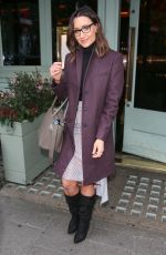 CATHERINE TYLDESLEY Leaves Sexy Fish Restaurant in London 10/25/2018