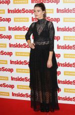 CHARLEY WEBB at Inside Soap Awards 2018 in London 10/22/2018
