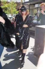 CHARLI XCX Arrives at a Record Store in Melbourne 10/29/2018