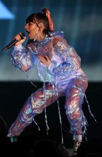 CHARLI XCX Performs on Taylor Swift Reputation Tour in Perth 10/19/2018