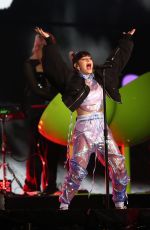 CHARLI XCX Performs on Taylor Swift Reputation Tour in Perth 10/19/2018