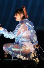 CHARLI XCX Performs on Taylor Swift Reputation Tour in Perth 10/19/2018