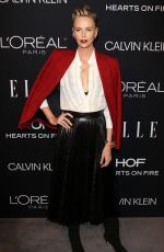 CHARLIZE THERON at Elle Women in Hollywood in Los Angeles 10/15/2018