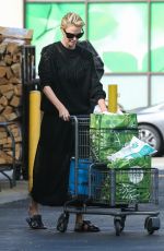 CHARLIZE THERON at Grocery Store in Los Angeles 09/29/2018