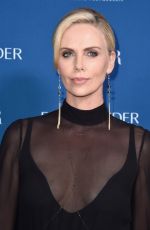 CHARLIZE THERON at Porter