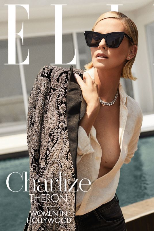 CHARLIZE THERON for Elle Magazine, November 2018