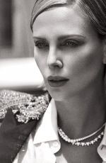 CHARLIZE THERON in Elle Magazine, November 2018