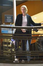 CHARLIZE THERON Out for Dinner in Los Angeles 10/12/2018