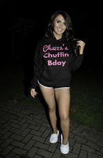 CHARLOTTE DAWSON Celebrates Birthday in Blackpool 10/13/2018