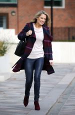 CHARLOTTE HAWKINS at ITV Studios in London 10/23/2018