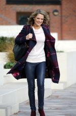 CHARLOTTE HAWKINS at ITV Studios in London 10/23/2018