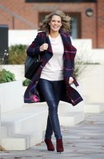 CHARLOTTE HAWKINS at ITV Studios in London 10/23/2018