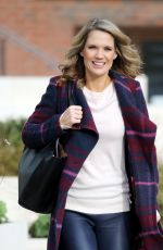 CHARLOTTE HAWKINS at ITV Studios in London 10/23/2018