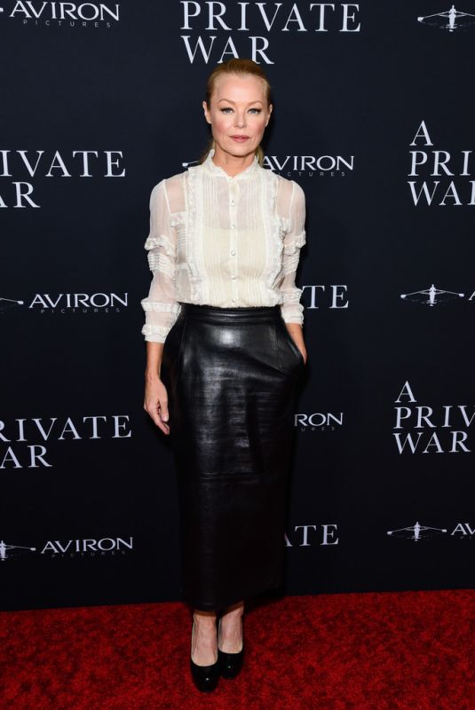 CHARLOTTE ROSS at A Private War Premiere in Los Angeles 10/24/2018