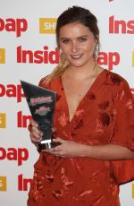 CHELSEA HALPENNY at Inside Soap Awards 2018 in London 10/22/2018