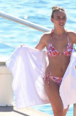 CHLOE GREEN in Bikini at a Beach in Monaco 09/27/2018