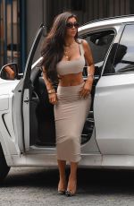 CHLOE KHAN Arrives at John Lennon Airport in Liverpool 10/09/2018