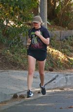 CHLOE KORETZ Out Jogging in Los Angeles 10/22/2018