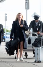 CHLOE MORERTZ at JFK Airport in New York 10/12/2018