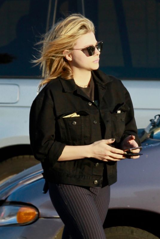 CHLOE MORETZ at ATM in Los Angeles 10/23/2018