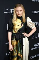 CHLOE MORETZ at Elle Women in Hollywood in Los Angeles 10/15/2018