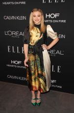 CHLOE MORETZ at Elle Women in Hollywood in Los Angeles 10/15/2018