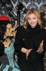 CHLOE MORETZ at Knotts Scary Farm in Buena Park 10/13/2018