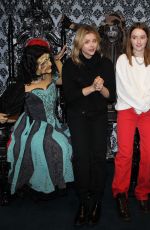 CHLOE MORETZ at Knotts Scary Farm in Buena Park 10/13/2018